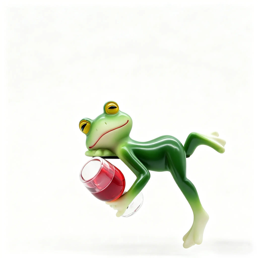 Funny Frog Garden Lawn Ornament 