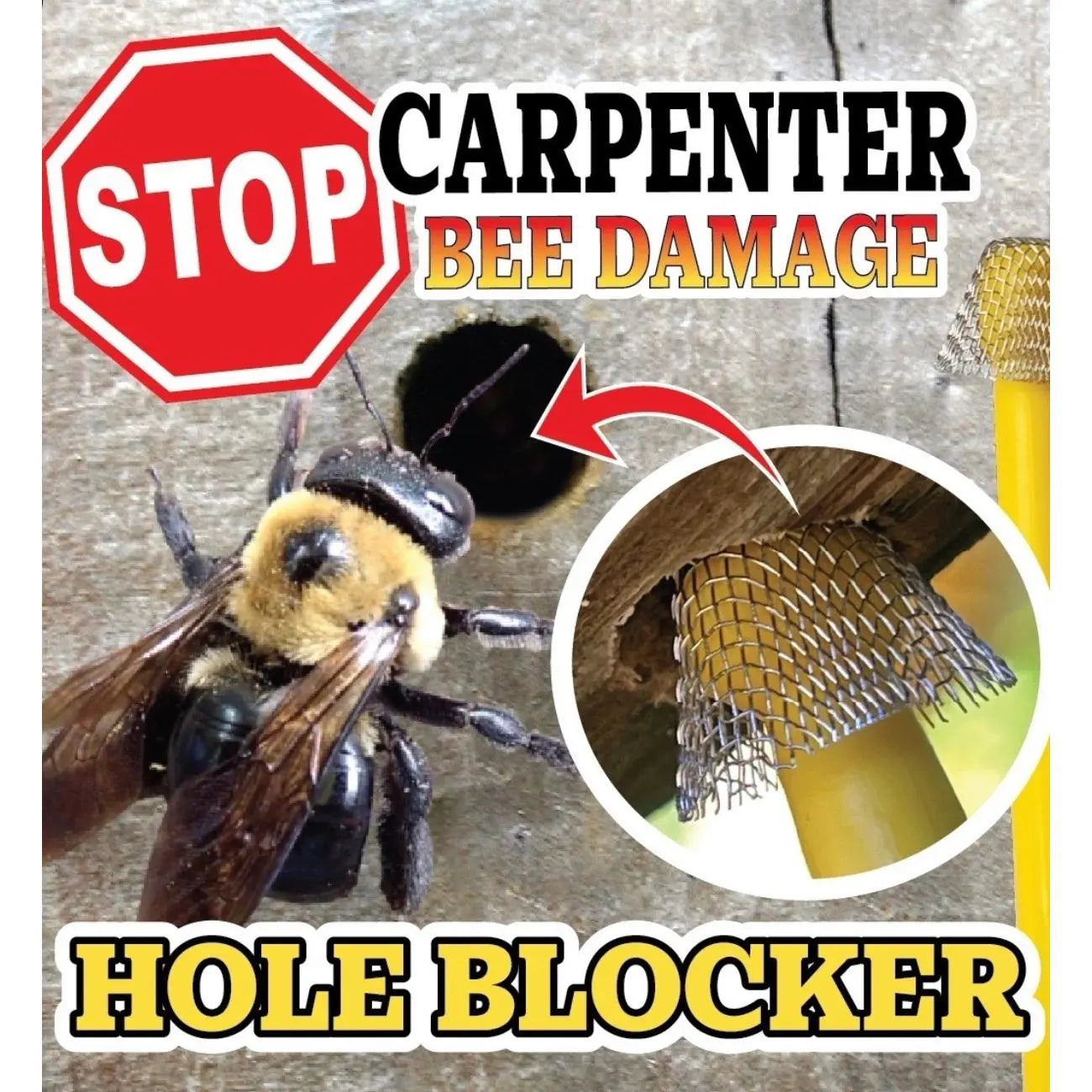 Patented Carpenter Bee Traps for outside