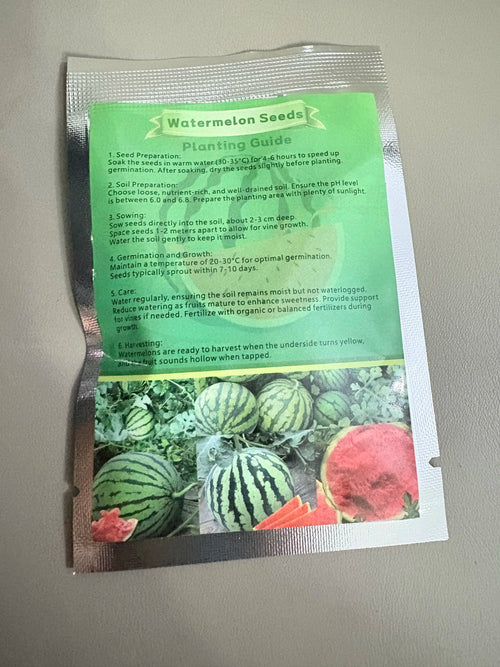 100 PCS Watermelon Seeds, for Planting , Seeded Watermelon, for Gardens